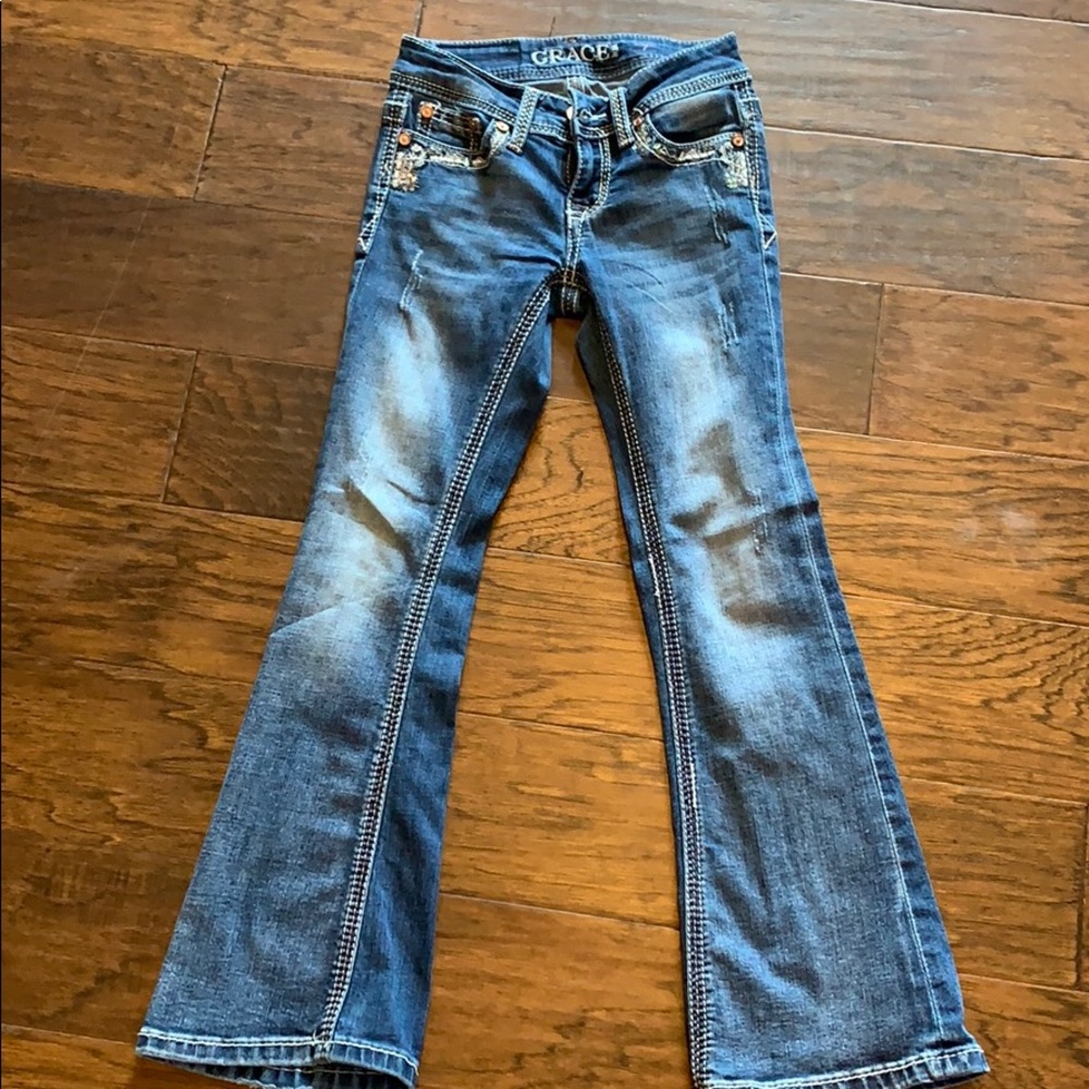 GIRLS SIZE 7 GRACE IN LA JEANS